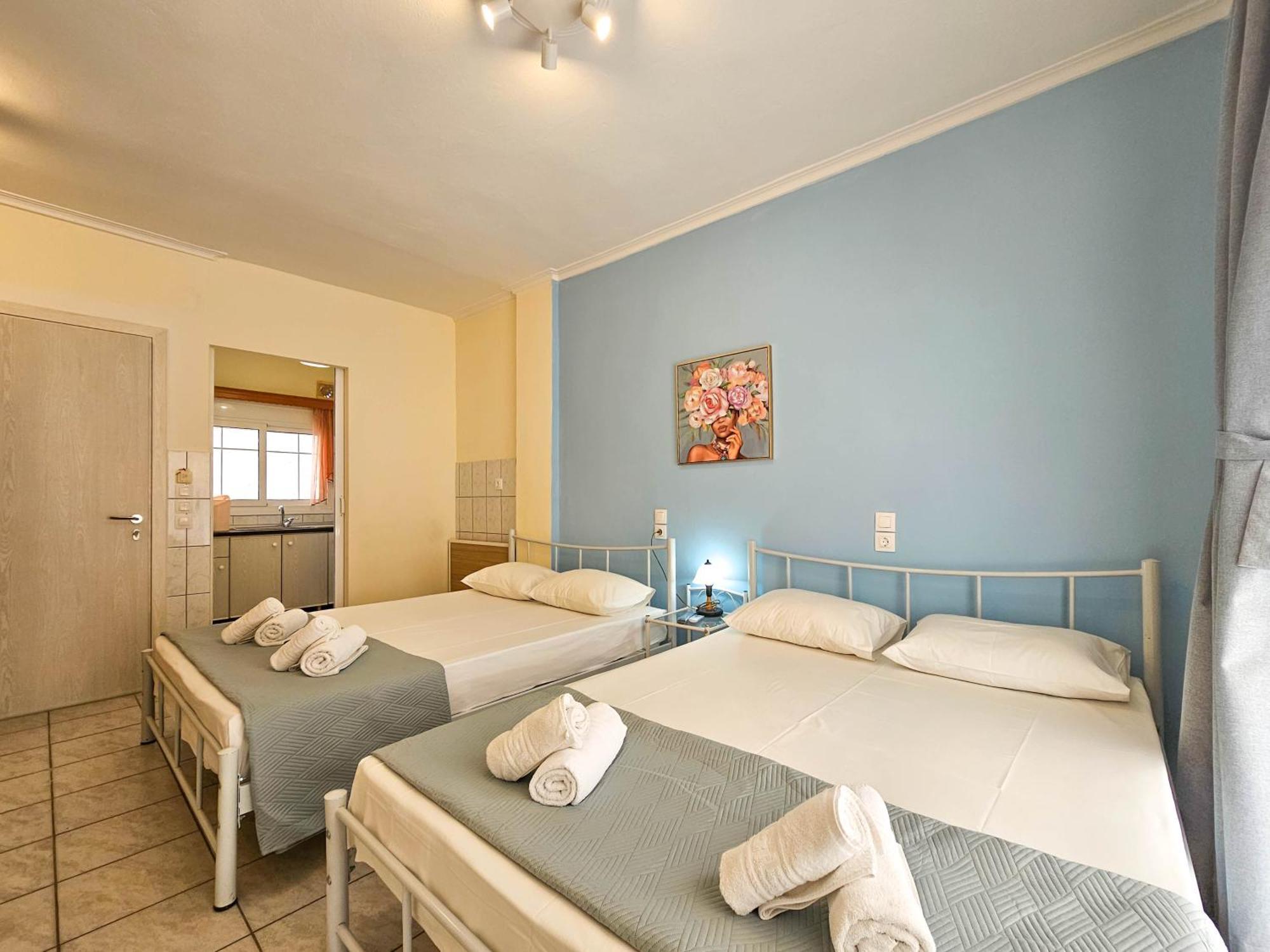 Chariclia Hotel Paralía 外观 照片